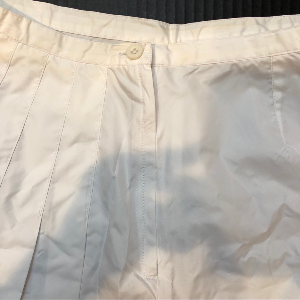 *SOLD* 💚‼️Reebok Vintage White Tennis Skirt - Picture 4 of 5
